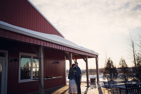 Winter Wedding at Abbey Farms