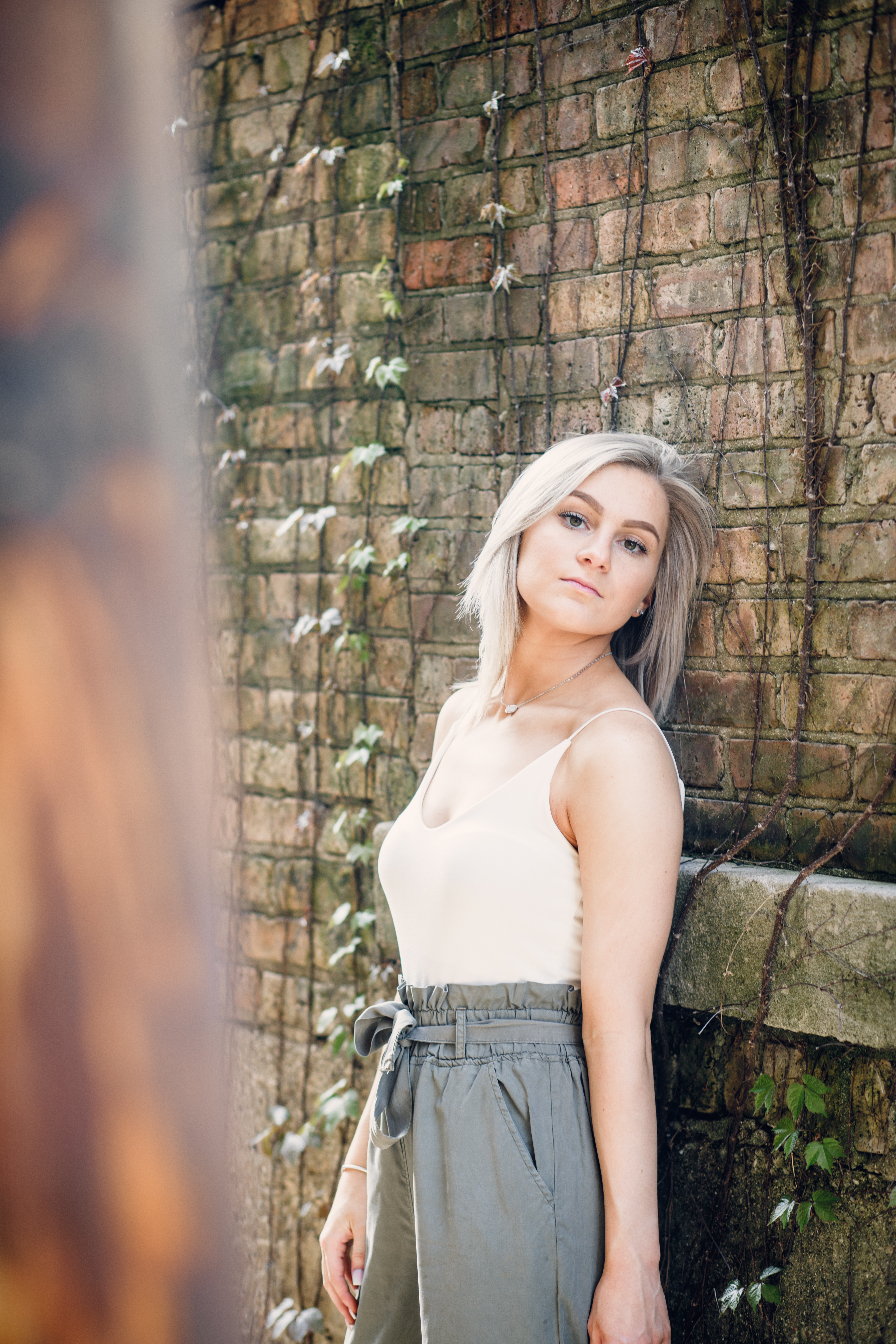 Senior Session in Downtown Wheaton